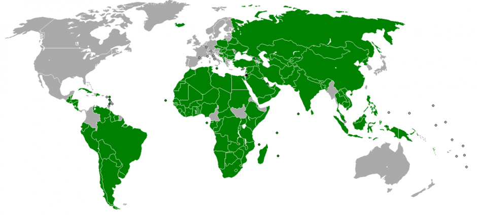 countries that recognize palestine as a state