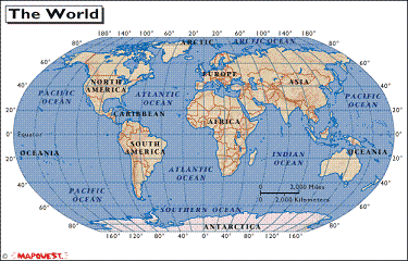 World Maps From A Different Perspective